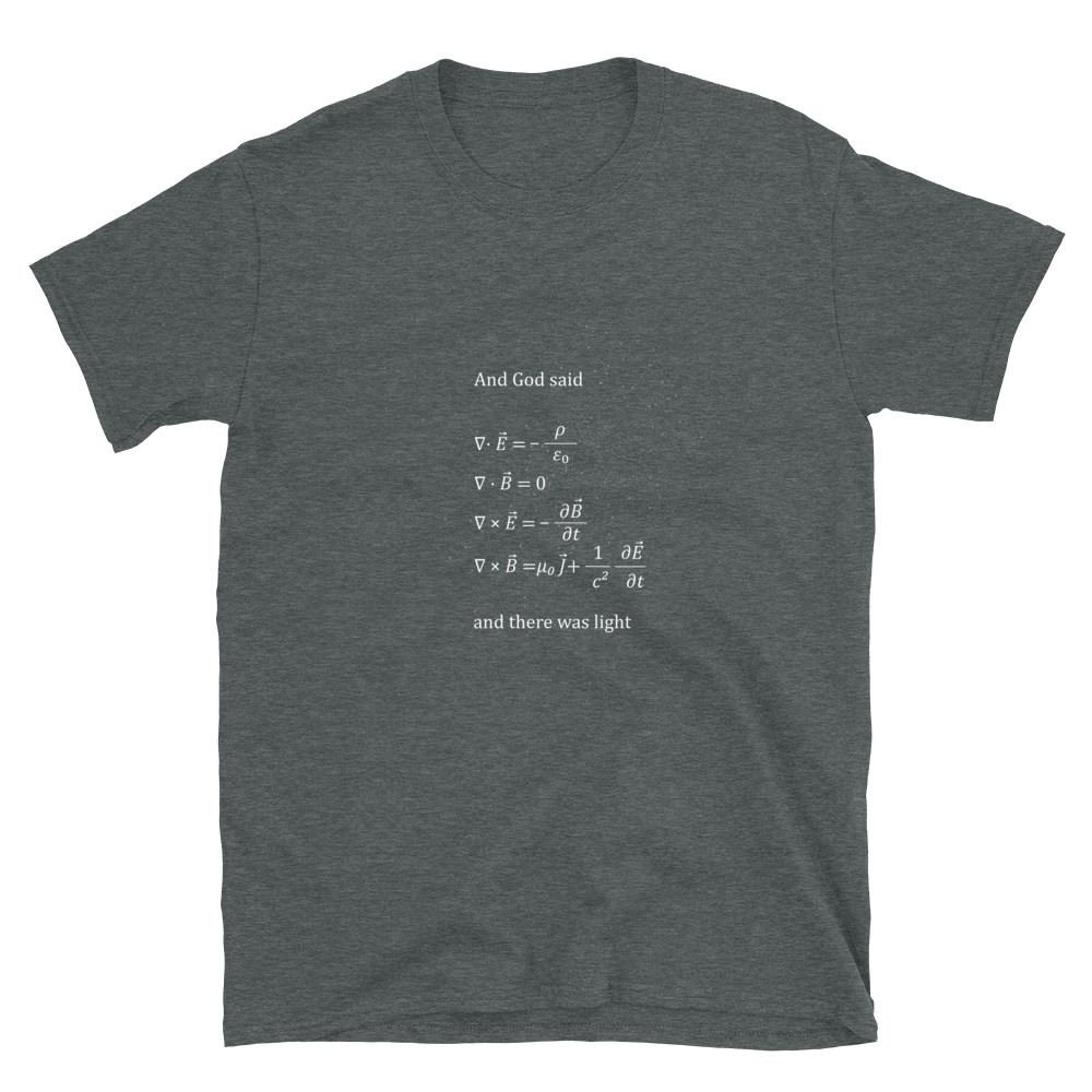And God Said T-shirt - Imagen 3