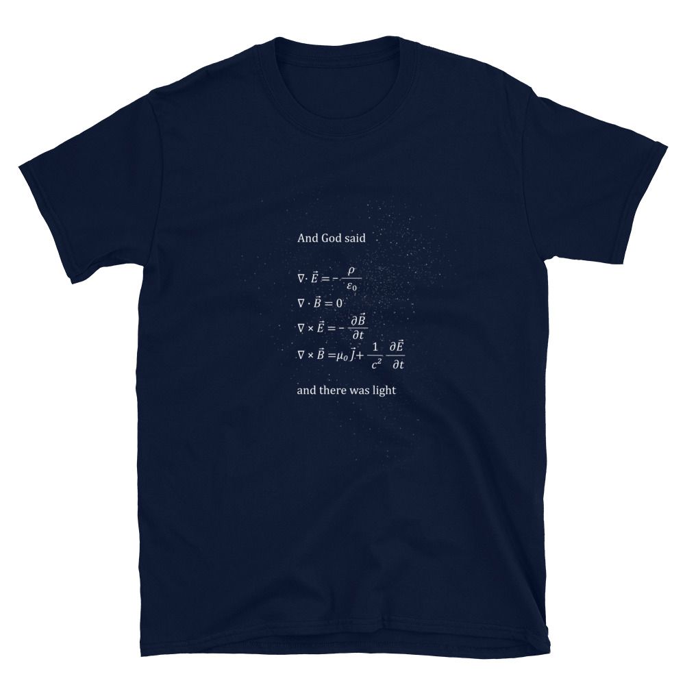 And God Said T-shirt - Imagen 4