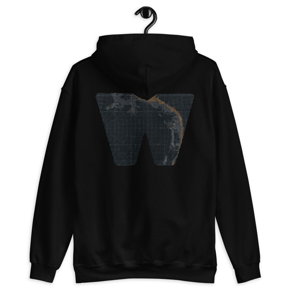 WONDER - Antártida - Sudadera negra con capucha - Imagen 4
