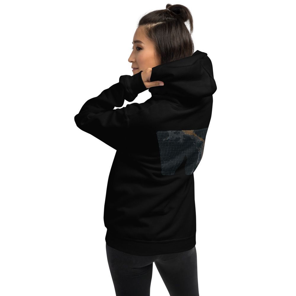 WONDER - Antártida - Sudadera negra con capucha - Imagen 3