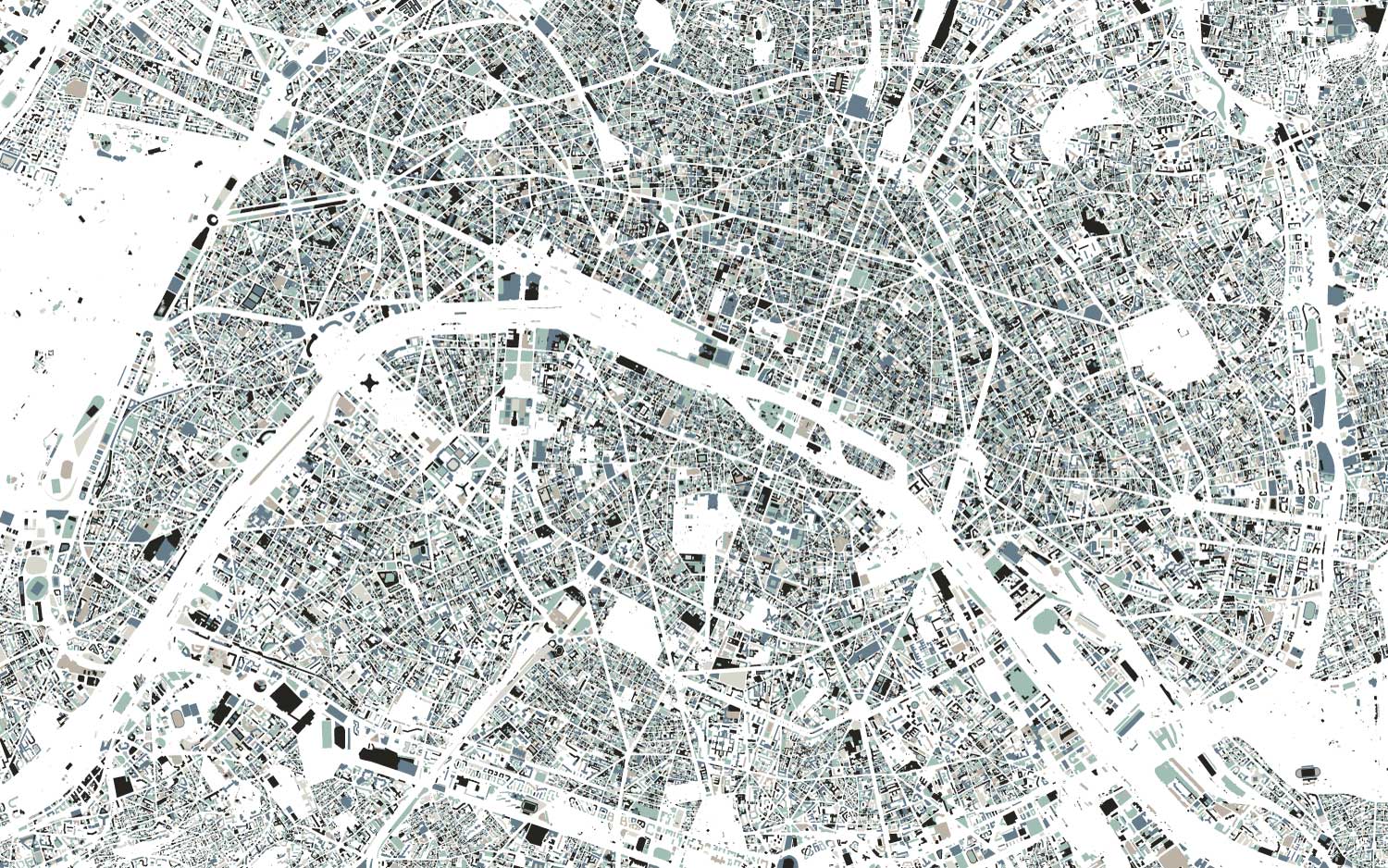Mural de la ciudad de Paris - Image 8