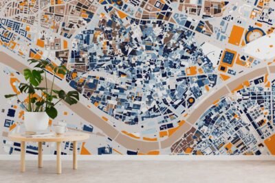 Mural de la ciudad de Sevilla