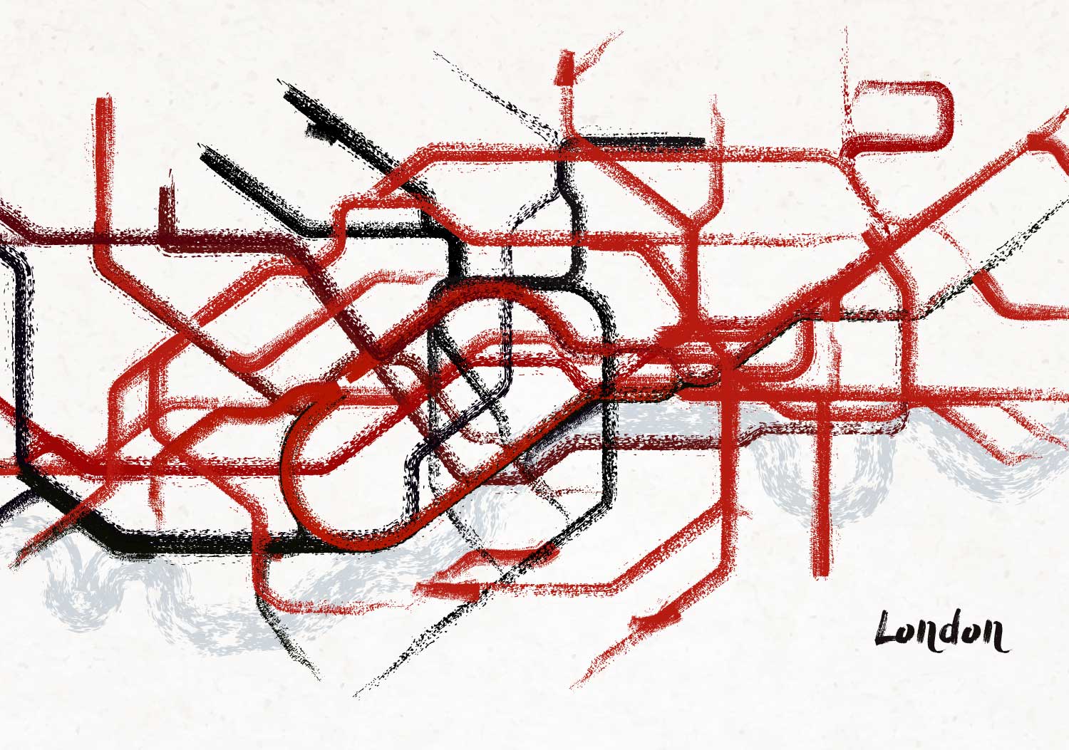 Mural Zen del Metro de Londres - Image 2