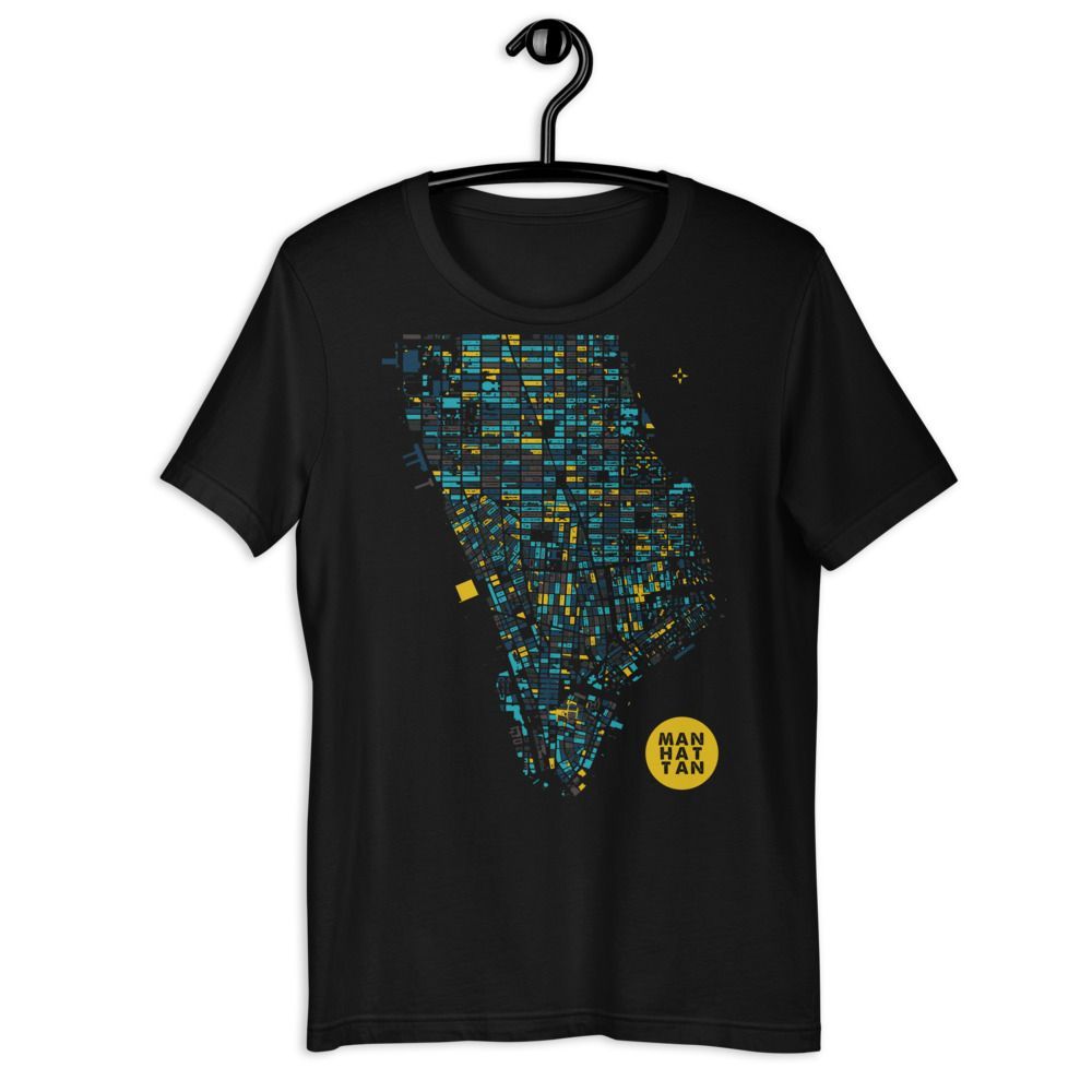 MANHATTAN LA NUIT - Camiseta de manga corta unisex