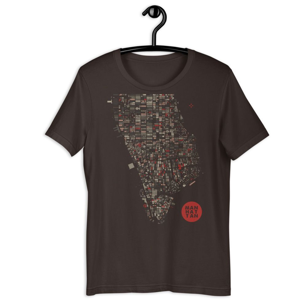 MANHATTAN ENSŌ - Camiseta de manga corta unisex - Imagen 4