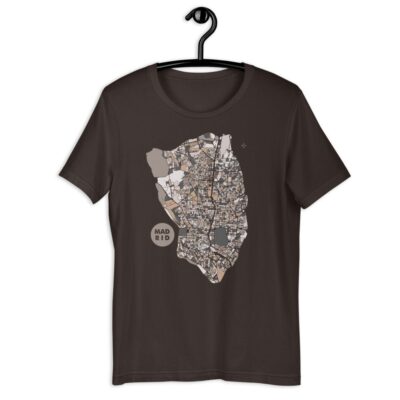 MADRID TERRACOTA – Camiseta de manga corta unisex