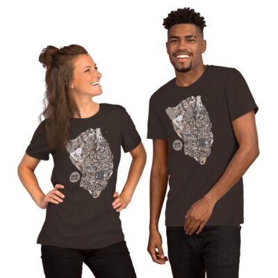 MADRID TERRACOTA – Camiseta de manga corta unisex