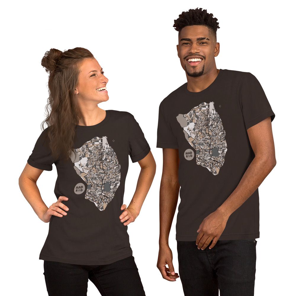 MADRID TERRACOTA - Camiseta de manga corta unisex - Imagen 2