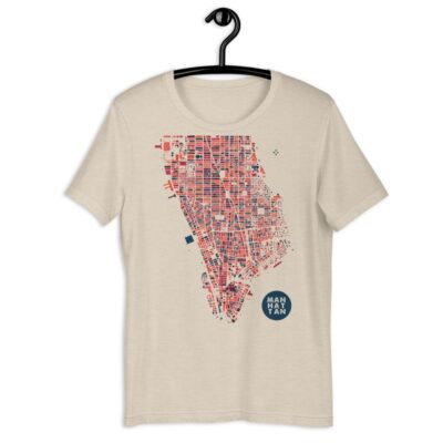 MANHATTAN BERRY – Camiseta de manga corta unisex