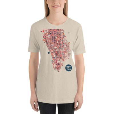 MANHATTAN BERRY – Camiseta de manga corta unisex