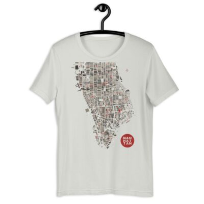 MANHATTAN ENSŌ – Camiseta de manga corta unisex