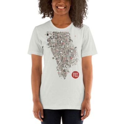 MANHATTAN ENSŌ – Camiseta de manga corta unisex
