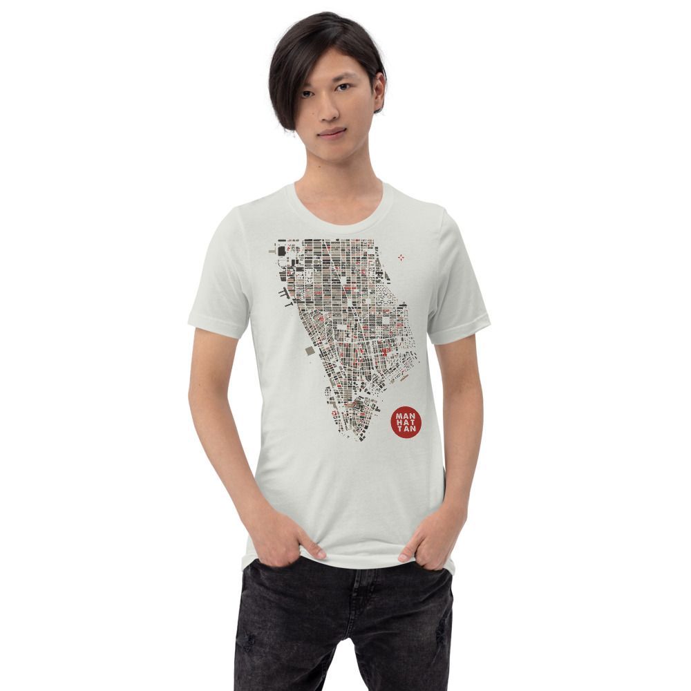 MANHATTAN ENSŌ - Camiseta de manga corta unisex - Imagen 3