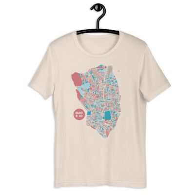 MADRID FLAMINGO – Camiseta de manga corta unisex