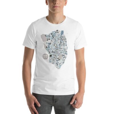 MADRID MINIMAL – Camiseta de manga corta unisex