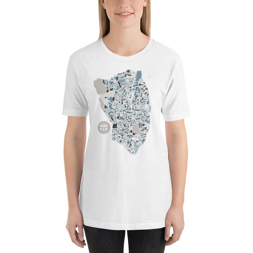 MADRID MINIMAL - Camiseta de manga corta unisex - Imagen 3