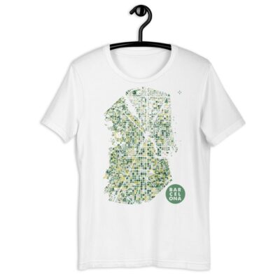 BARCELONA LEMON – Camiseta de manga corta unisex