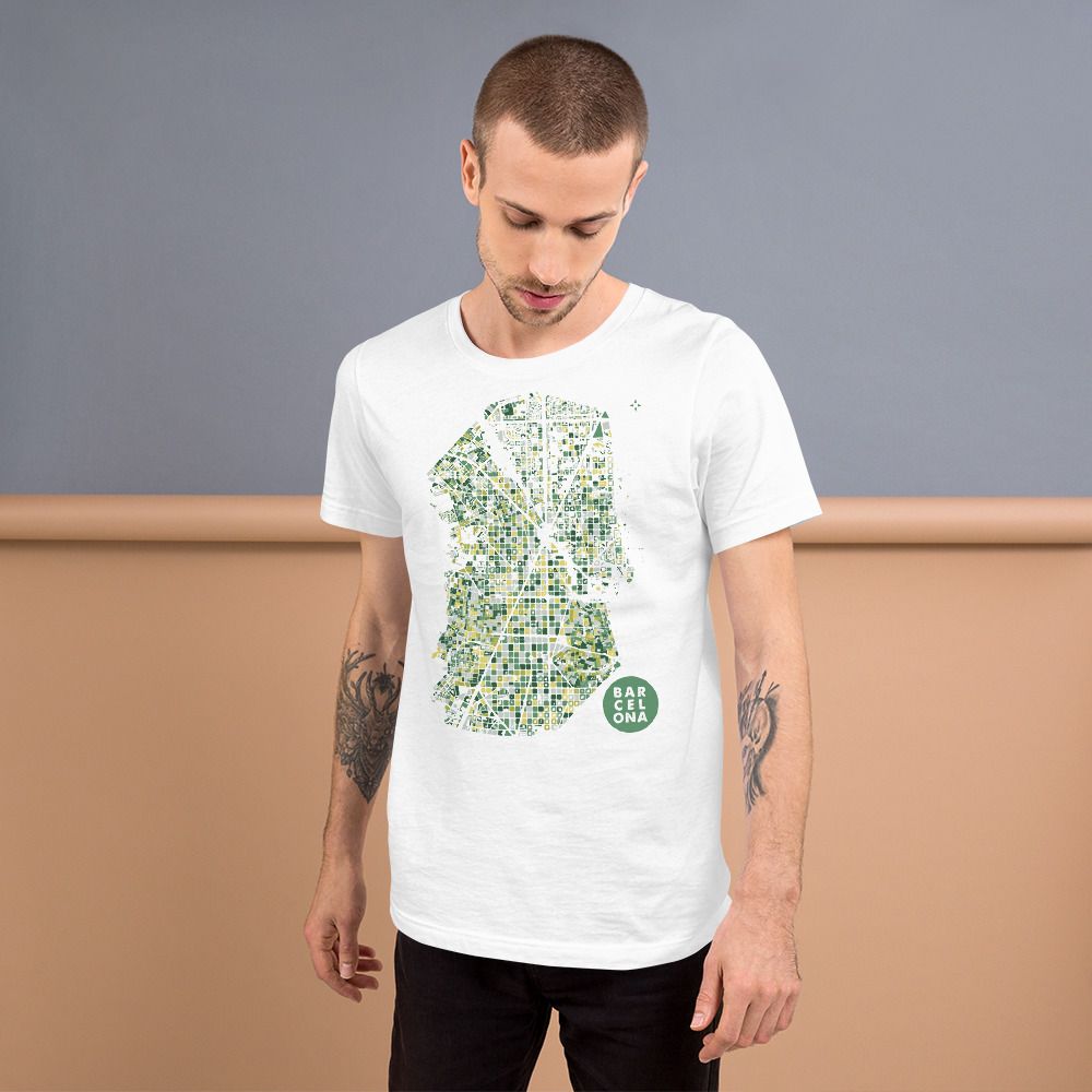 BARCELONA LEMON - Camiseta de manga corta unisex - Image 3