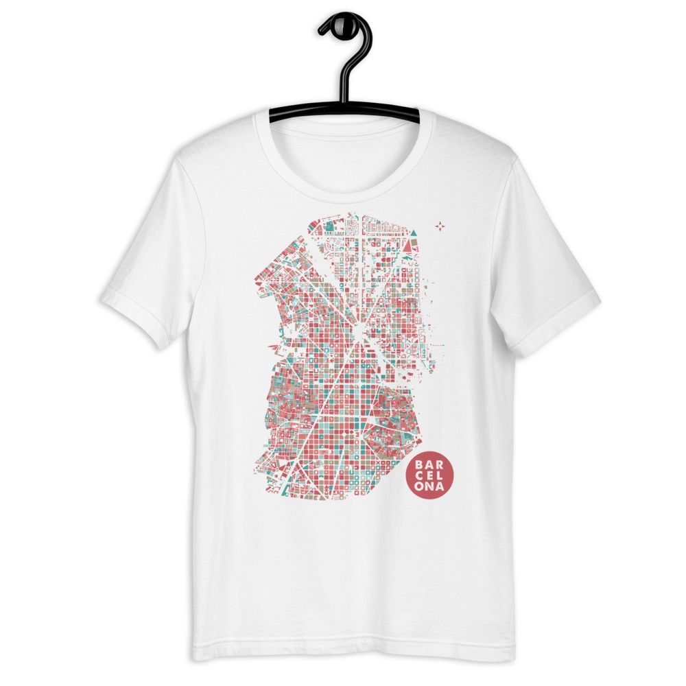 BARCELONA FLAMINGO - Camiseta de manga corta unisex