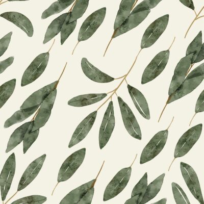 Hojas de Olivo – Papel pintado o Vinilo
