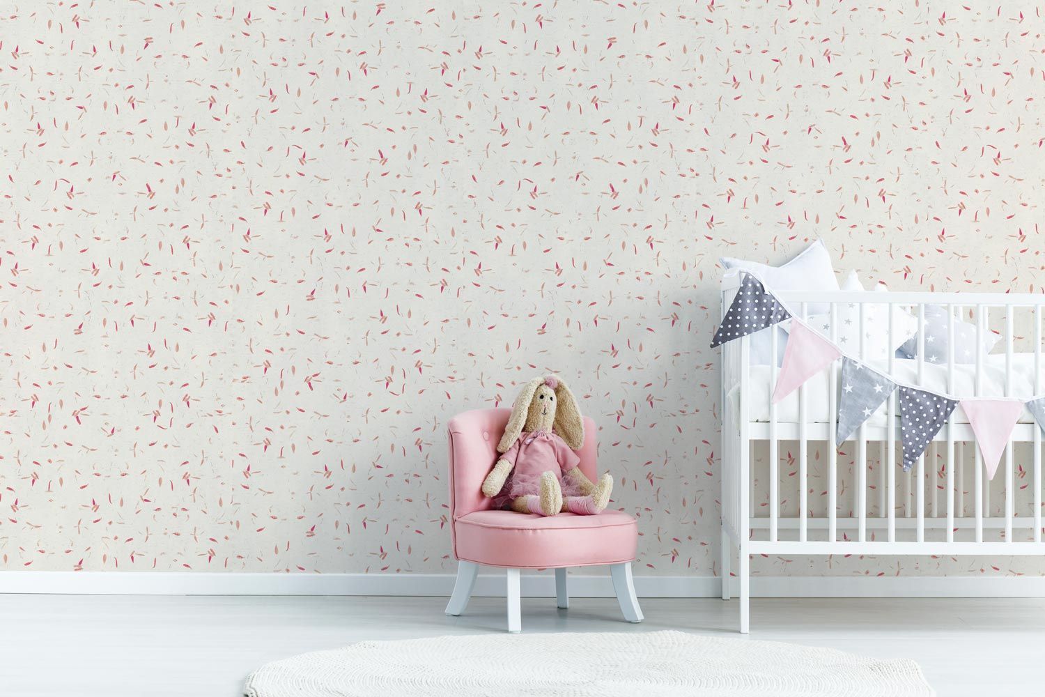 Papel de arroz con pétalos rosas - Papel Pintado - Image 3