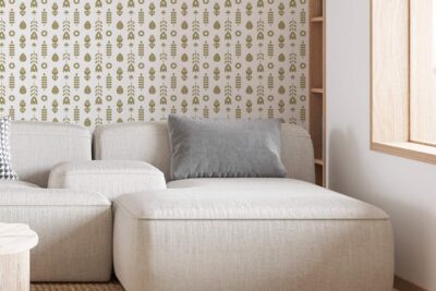 Folk Golden Forest- Vinilo o Papel pintado