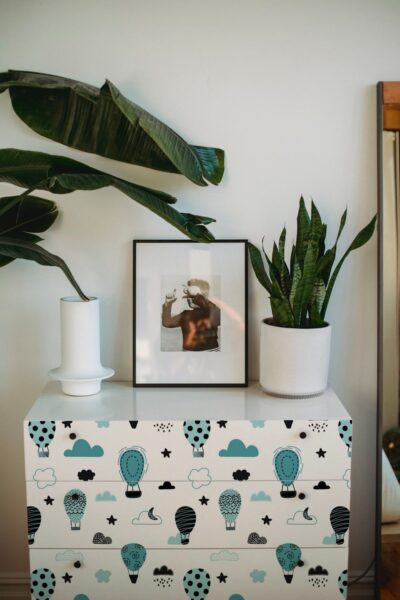 Globos Aerostáticos diseño escandinavo – Vinilo para muebles
