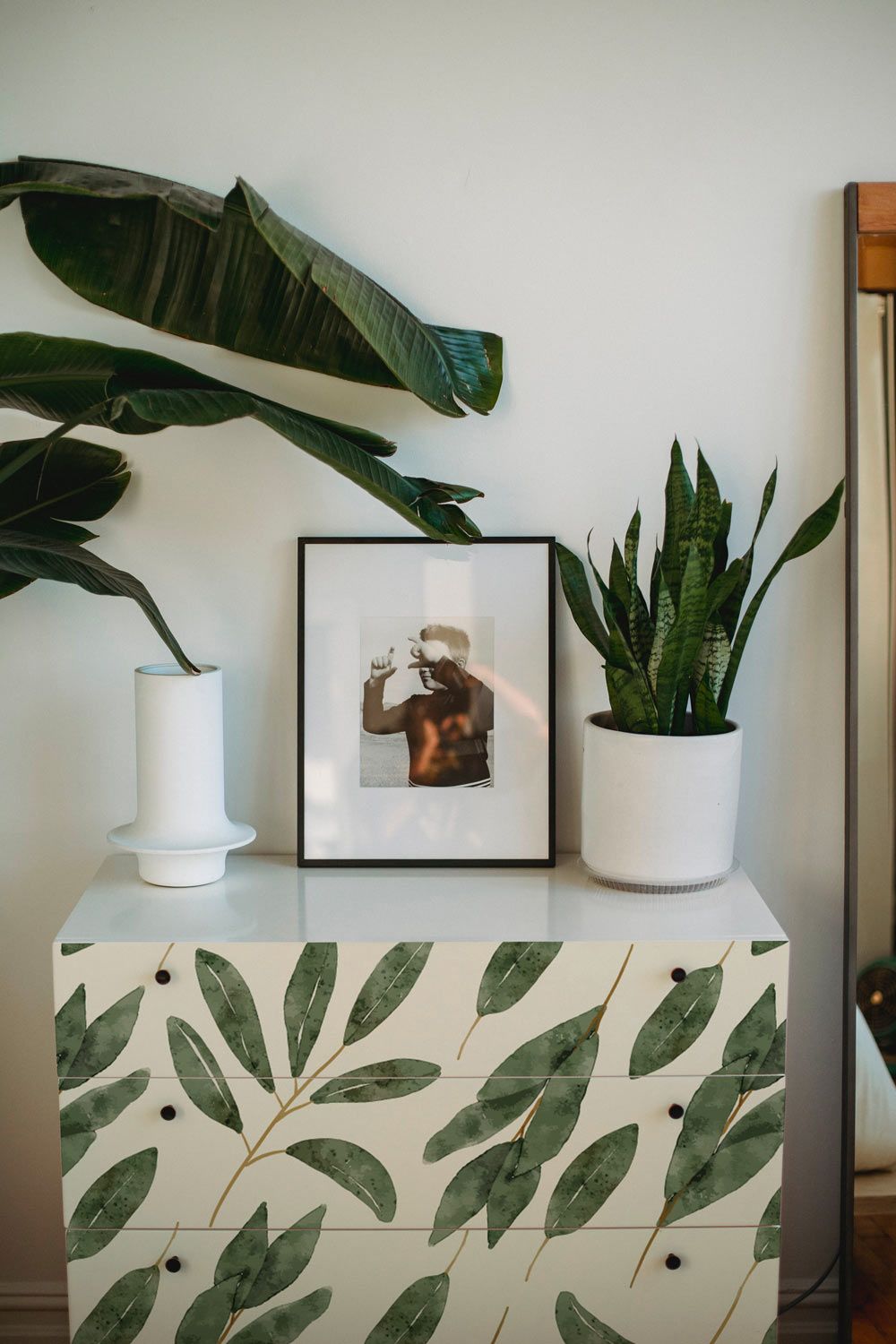 Hojas de Olivo - Vinilo para muebles - Imagen 3
