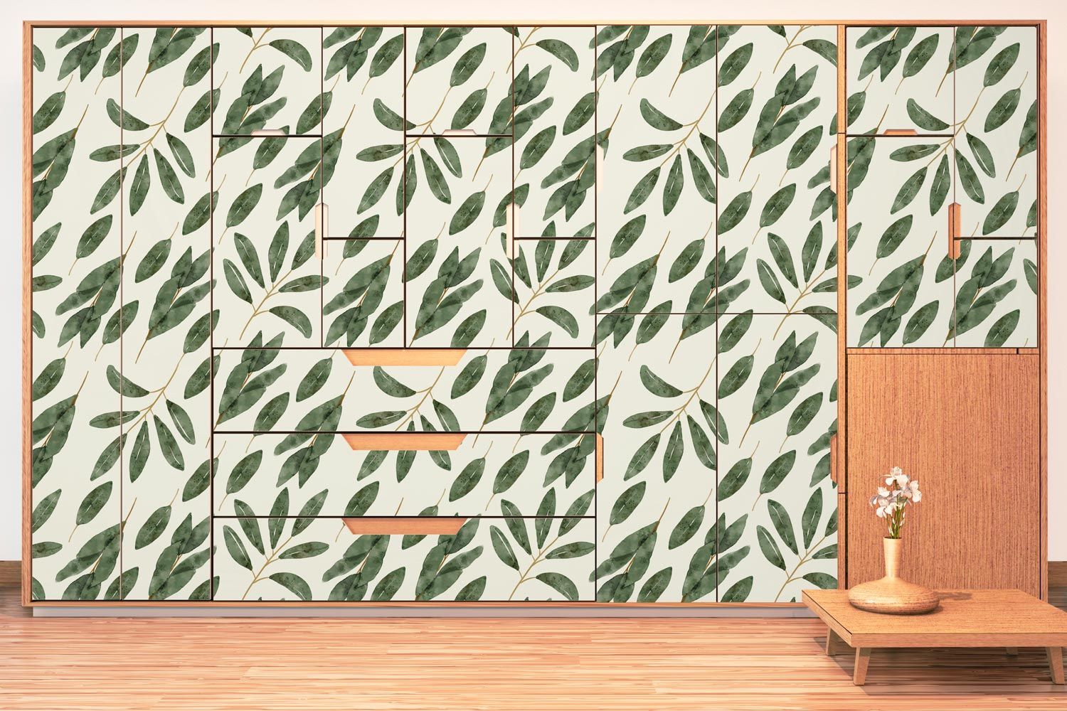 Hojas de Olivo - Vinilo para muebles - Imagen 4