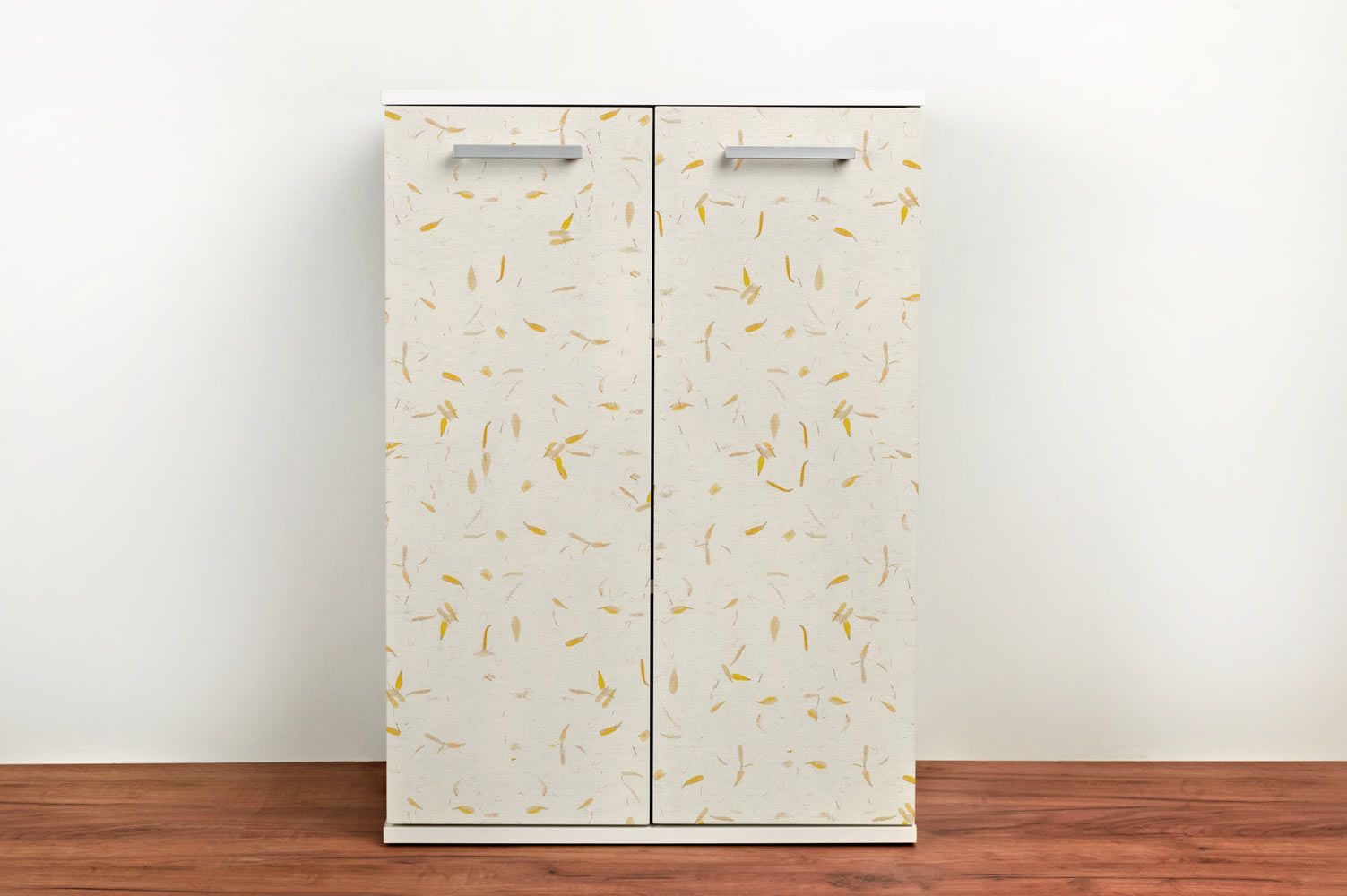 Papel de arroz con pétalos amarillos - Vinilo para muebles - Imagen 2