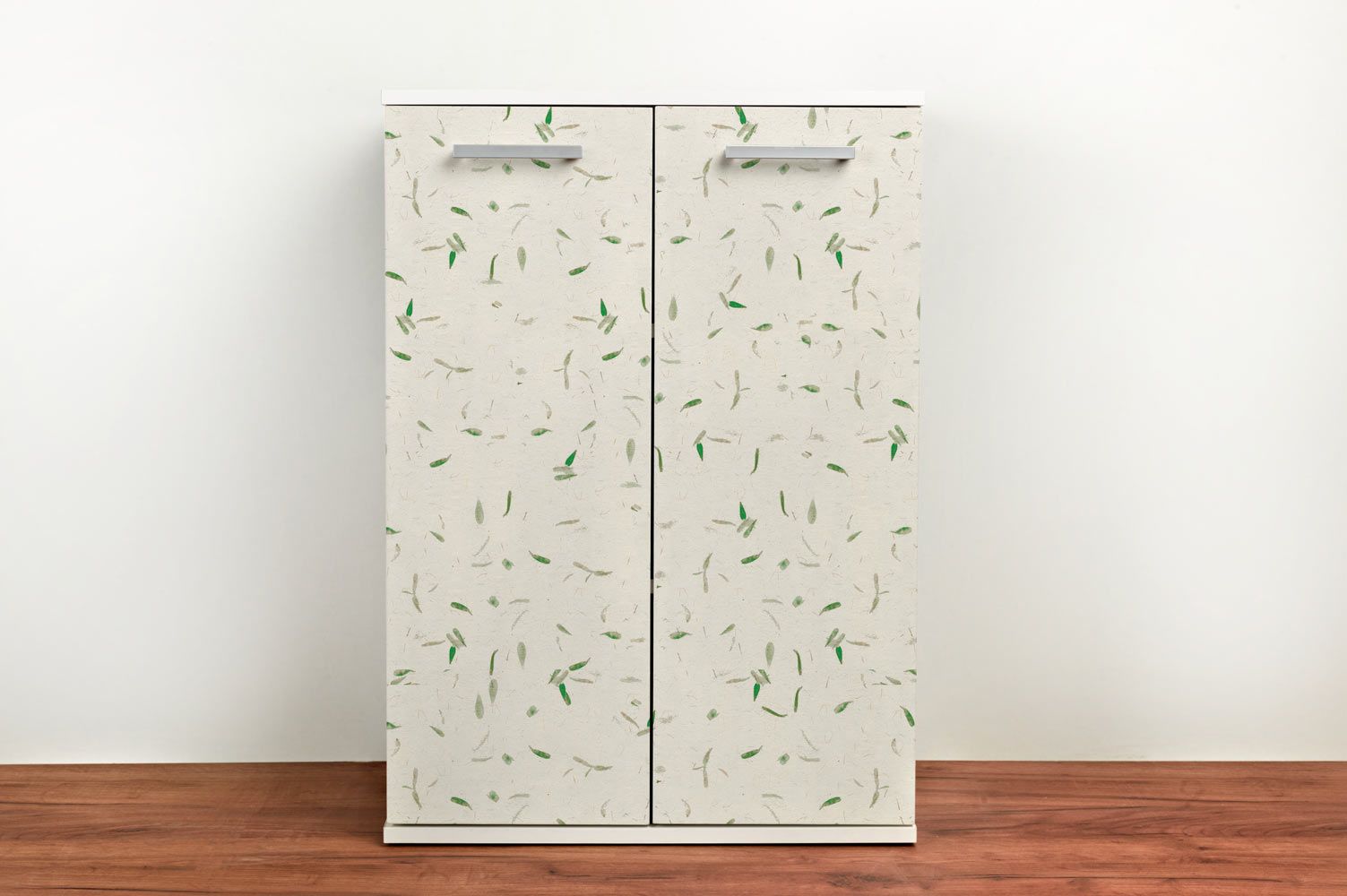 Papel de arroz con pétalos verdes - Vinilo para muebles - Imagen 4