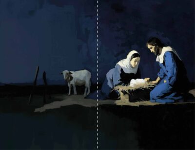 08 VERMEER MODERNO (II) Felicitación navideña