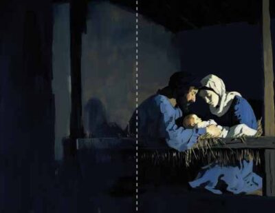 09 VERMEER MODERNO (III) Felicitación navideña